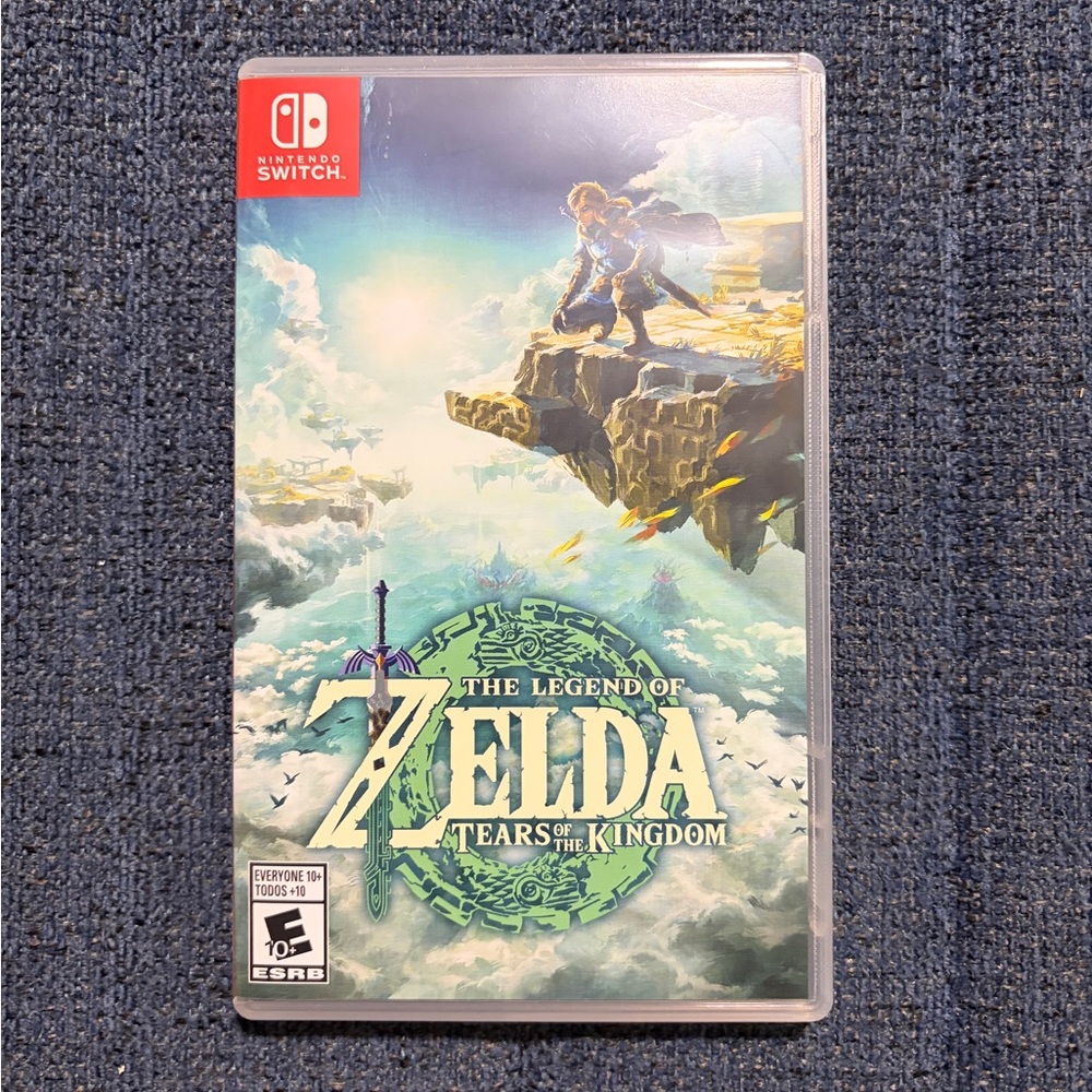 Nintendo The Legend of Zelda: Tears of the Kingdom - Blue & Green Artwork